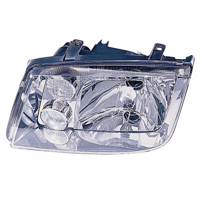 Vw Bora 98-*Faro Dch Con Regulac. Elec S/Faro Antiniebla