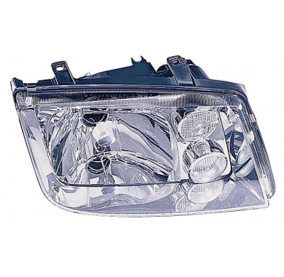 Vw Bora 98-*Faro Izq Con Regulac. Elec S/Faro Antiniebla