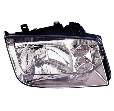 Vw Bora 98-*Faro Izq Con Regulac. Elec C/Agujero Antiniebla