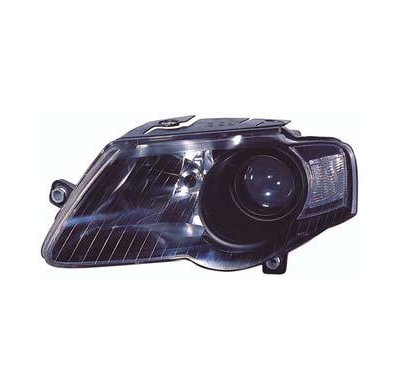 Vw Passat 05-*Faro Izquierd C/Regulac Electric(Interior Negro)
