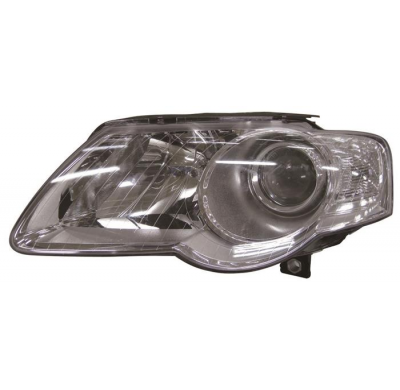 Vw Passat 05-*Faro Izq Con Regulacion Electrica(Tipo Valeo)H7/H7