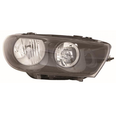 Vw Sciroco 09-*Faro Con Regulacion Electrica Con Motor