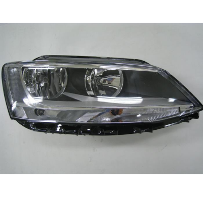 Vw Jetta 11--*Faro Dch Electrico Con Motor Interior Oscuro H7