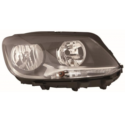Vw Caddy 2010-/Touran 11-*Faro Dch Con Regulacion Electrica H7/H15
