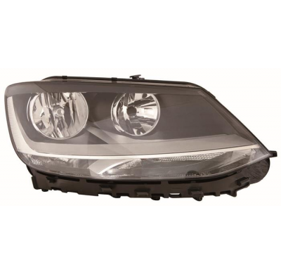 Vw Sharan 10-*Faro Dch Con Regulacion Electrica Con Motor H7/H7