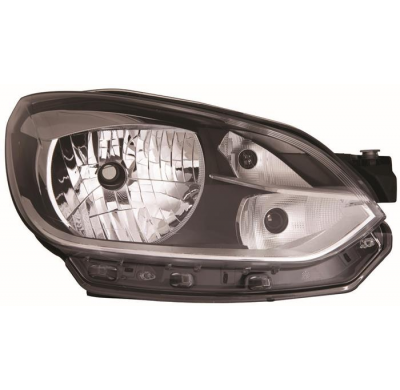 Vw Up 12-*Faro Dch Con Regulacion Electrica