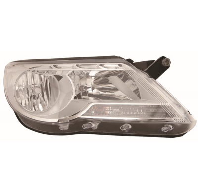 Vw Tiguan 09-*Faro Dch Con Regulacion Elect Con Motor H7/H7