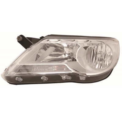 Vw Tiguan 09-*Faro Izq Con Regulacion Elect Con Motor H7/H7