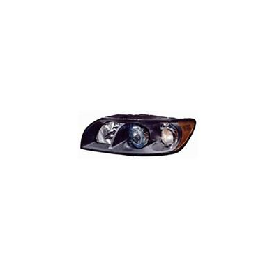 Volvo S40/V50 03-*Faro Izq Con Regulacion Electrica Negro Hid (Xenon)