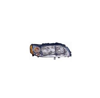 Volvo S60 04-*Faro Dch Con Regulac Manual/Electrico Interior Cromado