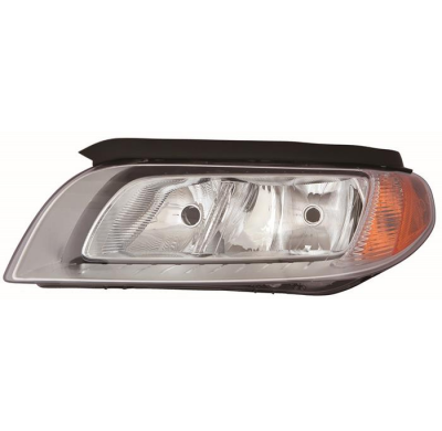 Volvo Xc70/S80/V70 07-*Faro Izq Con Regulacion Electrica (Interior Cromado) H7/H9