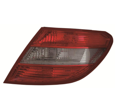 Mercedes C W204 07-*Piloto Tr Dch 4p Rojo/Ahumado