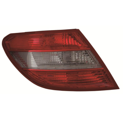 Mercedes C W204 07-*Piloto Tr Izq 4p Rojo/Ahumado