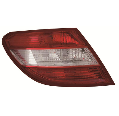 Mercedes C W204 07-*Piloto Tr Izq 4p Rojo/Blanco