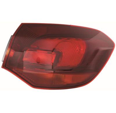 Opel Astra 10-*Piloto Trasero Dch Sw(Rojo/Negro)
