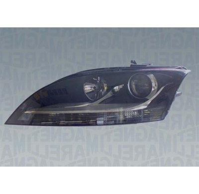 Audi Tt 06-*Faro H7/H7 Con Regulacion Electrica Aro Cromado Izq Magneti Marelli