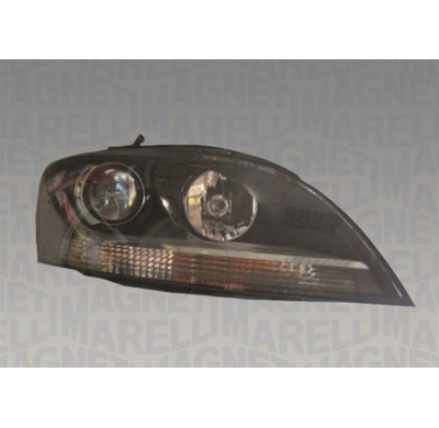 Audi Tt 06-*Faro H7/H7 Con Regulacion Electrica Aro Negro Dch Magneti Marelli