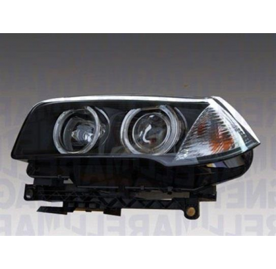Bmw X3 06-*Faro Izqelectrico Con Motor Interior Negro D1s/H7 (Xenon)