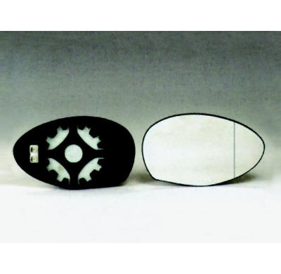 Alfa 147 00-*Cristal Espejo Soporte Dch Termico