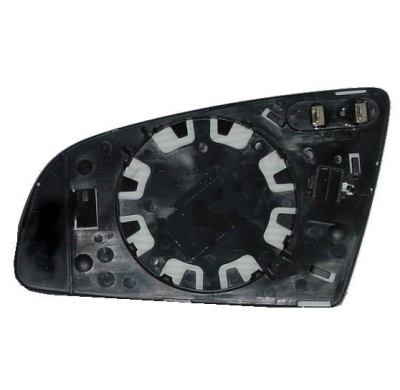 Audi A4 04-*Cristal Espejo Dch C/Soporte.Electr.Asf.