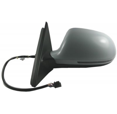 Audi A4 07-*Retrovisor Izq Electrico Calefactado Para Pintar Con Piloto Asferico 6pin