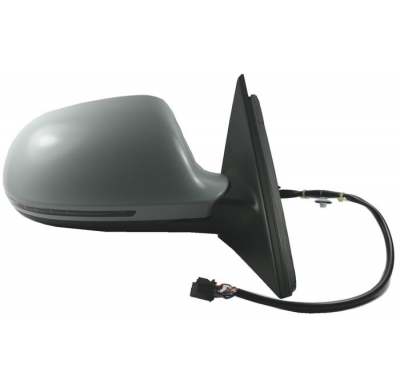 Audi A4 07-*Retrovisor Dch Electrico Termico Para Pintar Con Piloto  Abatible Electricamente C/Memoria 14pin