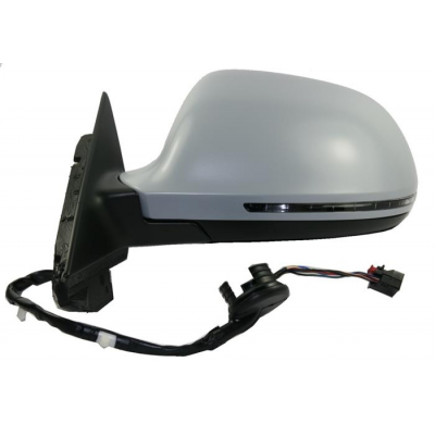 Audi A3 09-*Retrovisor Izq Electrico Calefactado Para Pintar Con Piloto Abatible Electricamente 10pin(3p)