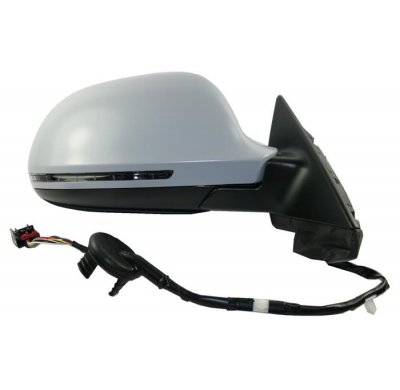 Audi A3 09-*Retrovisor Dch Electrico Calefactado Para Pintar Con Piloto Con 8pin (5p)