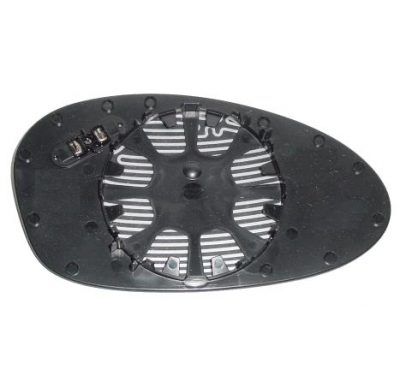 Bmw S/1 E87 04-*Cristal Espejo Izquierdo Termico Asferico Azul