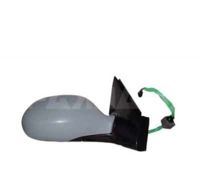 Cit C5 00-*Retrovisor Dch Electrico Asferico Azulado Calefactado Para Pintar Con Sensor Abatible Electricamente