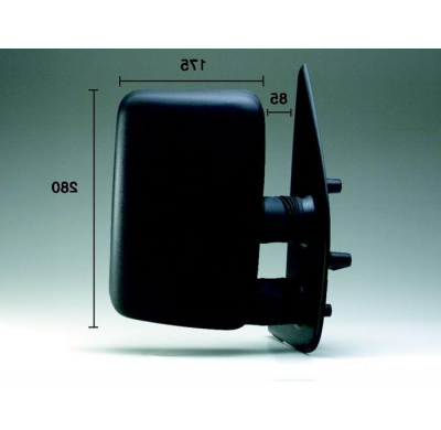 Fiat Ducato 94-*Espejo Dch Brazo Corto