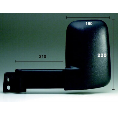 Ford Transit 86-*Espejo Izq Br Largo