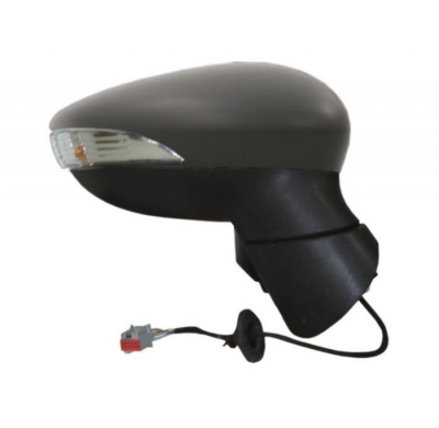 Ford Fiesta 08-*Espejo Dch Electr Calefactado Para Pintar C/Piloto Convexo Abatible Electrica. 7 Pines