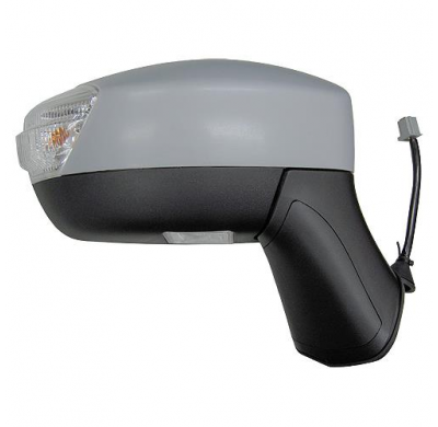 Ford Kuga 08-*Retrovisor Dch Electrico Calefactado Abatible Electricamente Con Piloto Con Luz De Cortesia Para Pintar Asferico