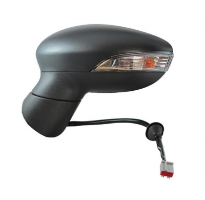 Ford Fiesta 13-*Retrovisor Izq Electrico Calefactado Con Piloto Para Pintar Asferico 6pins