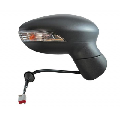 Ford Fiesta 13-*Retrovisor Dch Electrico Calefactado Abatible Electricamente Con Intermitente Asferico Con Luz De Cortesia 10pin