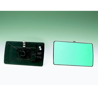 Mercedes W201/W124 85-*Cristal Espejo Dch Azul