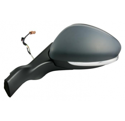 Peugeot 208/2008 12-*Retrovisor Izq Electrico Calefactado Con Piloto Para Pintar Abatible Electricamente 9pin