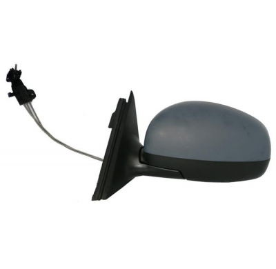 Skoda Fabia 07-*Espejo Izq Manual Para Pintar Convexo