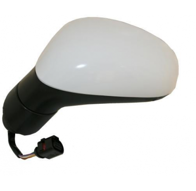 Seat Leon 05-*Espejo Izq Electr Termico Para Pintar Abatible Asferico