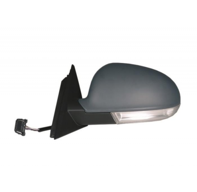 Vw Passat 03-*Retrovisor Izq Electrico.Calefactado.Para Pintar Con Piloto Asferico