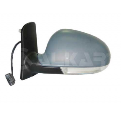 Vw Sharan/Alhamb 04-*Retrovisor Izq Electrico Calefactado-Para Pintar-Abatible Electricamente-Con Intermitente