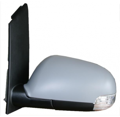 Vw Touran 03-*Espejo Izq Electr. Termico P/Pintar C/Intermitente