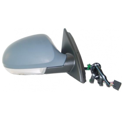 Vw Passat 05-*Esp Dch Electrico Convexo Termico P/Pintar C/Intermitente