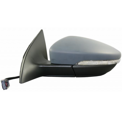 Vw Passat Cc 08-*Retrovisor Izq Electrico Calefactado Pis Con Luz De Cortesia Con Memorias Abatible Electricamente 15pin