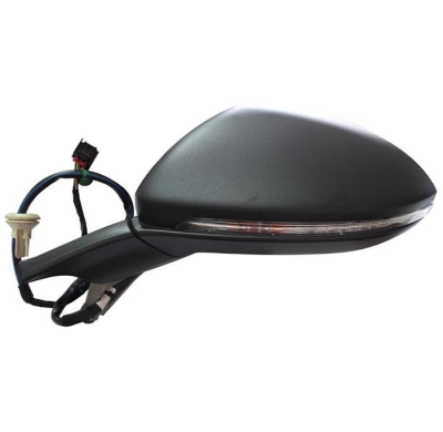 Vw Golf Vii 13-*Retrovisor Izq Electrico Calefactado Con Piloto Asferico Abatible Electricamente 8pin