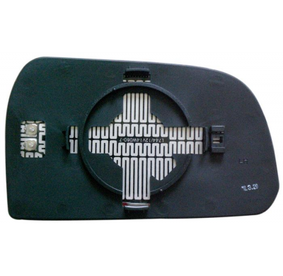 Hyundai Tucson 04-*Cristal Retrovisor.Izq.Convexo Calefactado