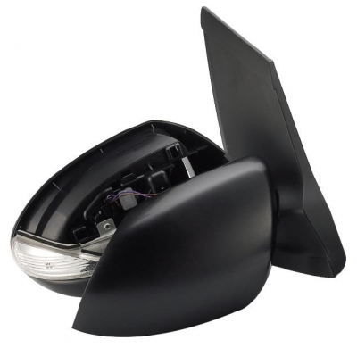 Mazda 2 07-*Retrovisor Dch Electrico Termico  Para Pintar Abatible Elctricamente Convexo Con Piloto