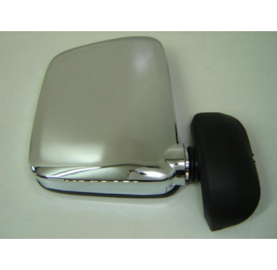 Nissan D22 98-*Espejo Man Izq Cromado