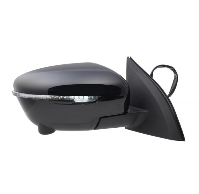 Nissan Qashqai 14-*Retrovisor Dch Con Regulacion Electrica Calefactado Abatible Electricamente Con Camara Con Piloto 13 Pin